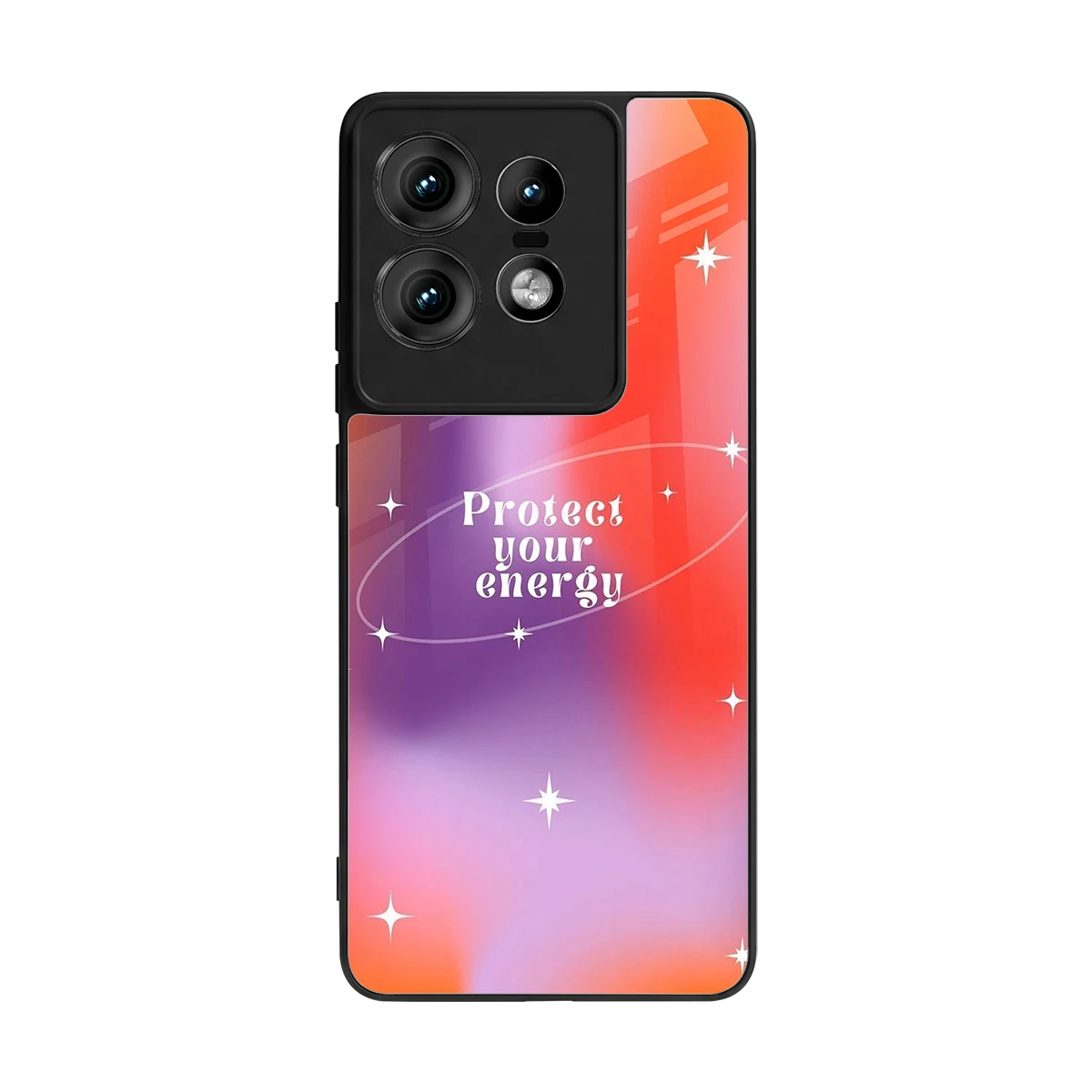Protect Your Energy back phone cover | glass case for motorola edge 50 pro