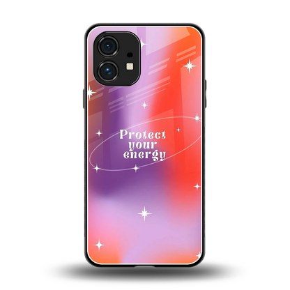 Protect Your Energy back phone cover | glass case for nothing phone 1