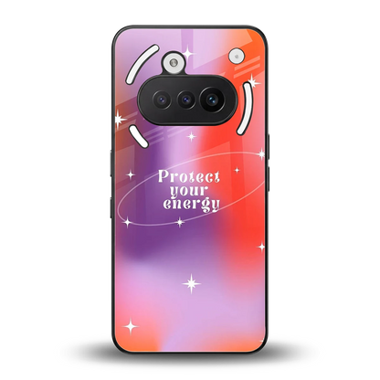 Protect Your Energy back phone cover | glass case for nothing phone 3a