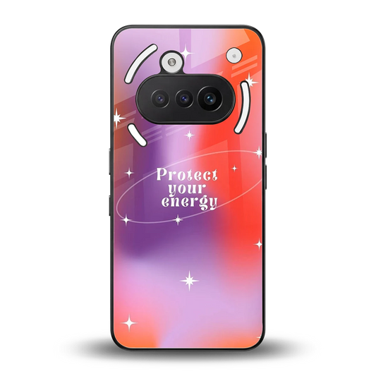 Protect Your Energy back phone cover | glass case for nothing phone 3a