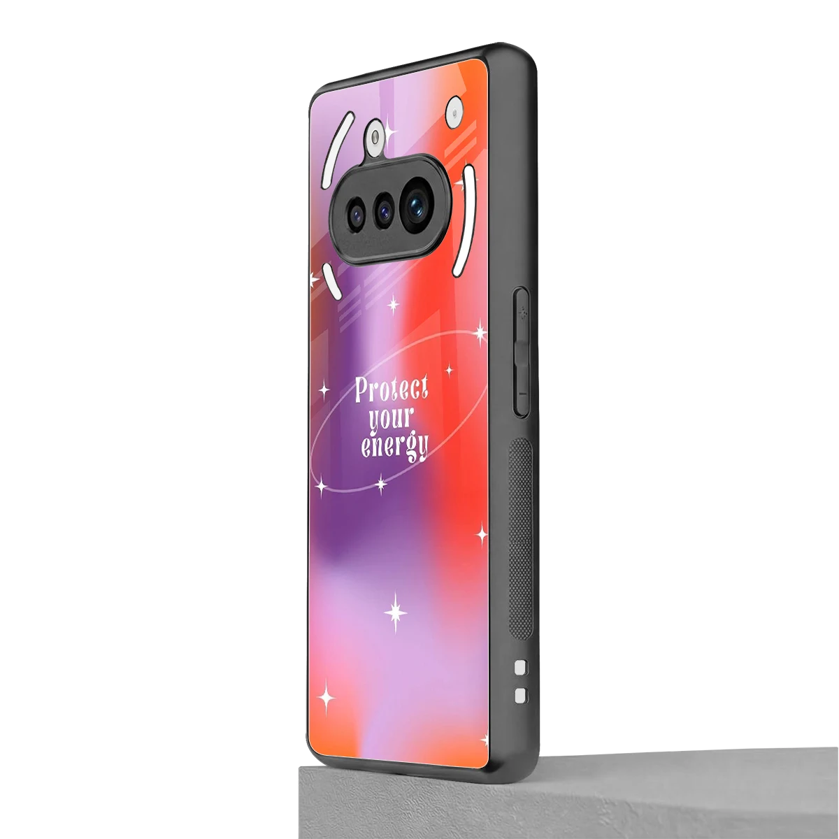 Protect Your Energy nothing phone 3a mobile cover | shockproof glass phone case