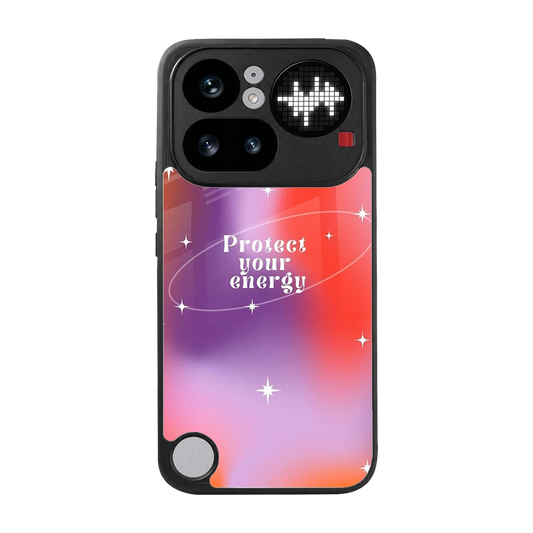 Protect Your Energy back phone cover | glass case for nothing phone 4a pro