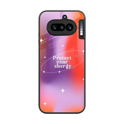 Protect Your Energy back phone cover | glass case for nothing phone 4a