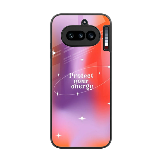Protect Your Energy back phone cover | glass case for nothing phone 4a
