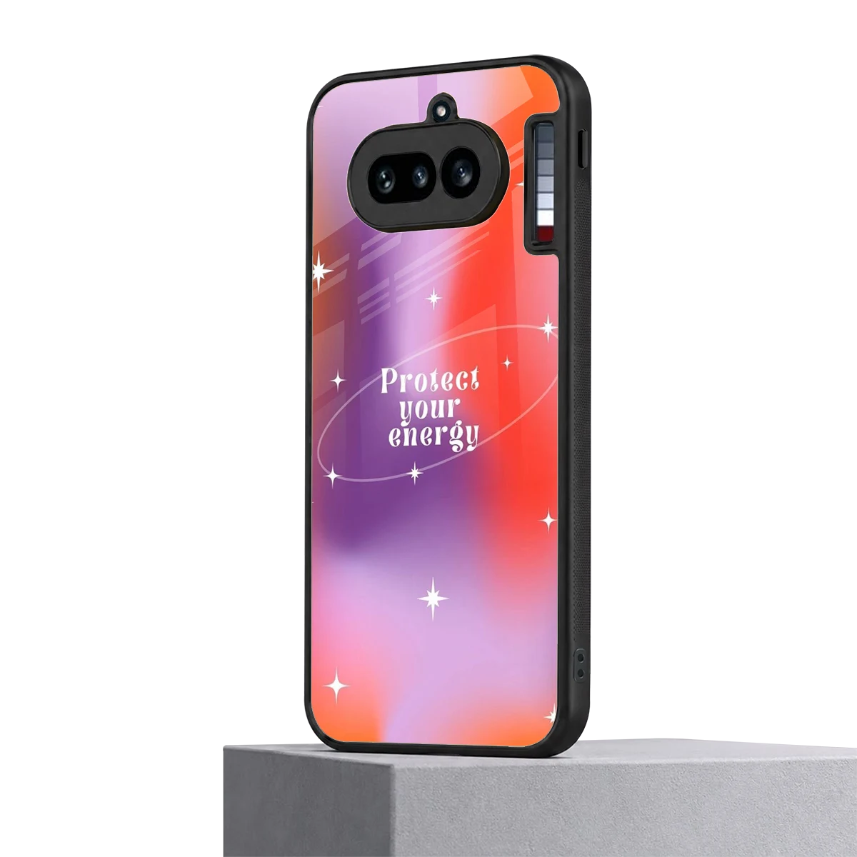 Protect Your Energy nothing phone 4a mobile cover | shockproof glass phone case