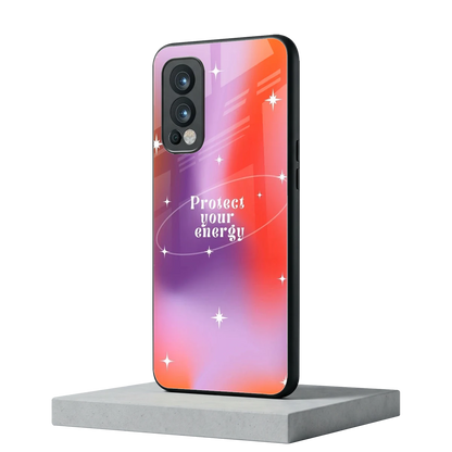 Protect Your Energy oneplus nord 2 mobile cover | shockproof glass phone case