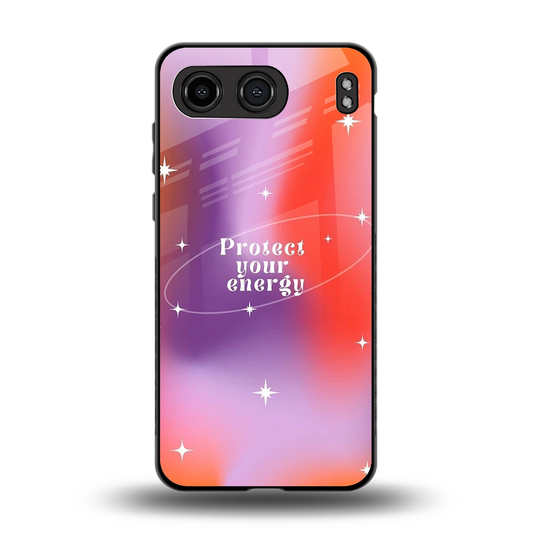 Protect Your Energy back phone cover | glass case for oneplus nord 4