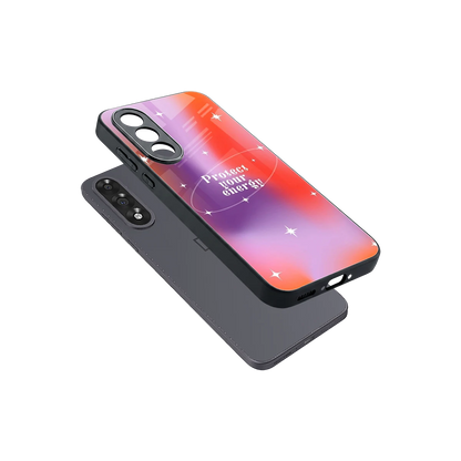 Protect Your Energy sleek oneplus nord 5 cover with tempered glass back and TPU edges