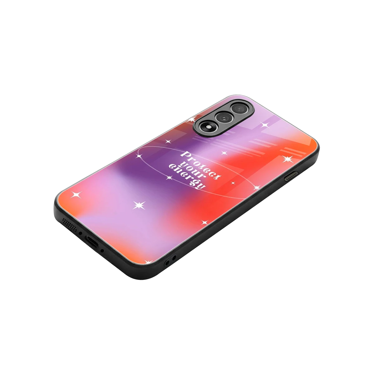 Protect Your Energy stylish phone case for oneplus nord 5 | glossy glass and slim fit