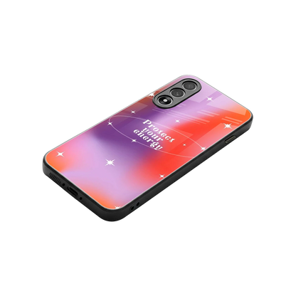 Protect Your Energy stylish phone case for oneplus nord 5 | glossy glass and slim fit
