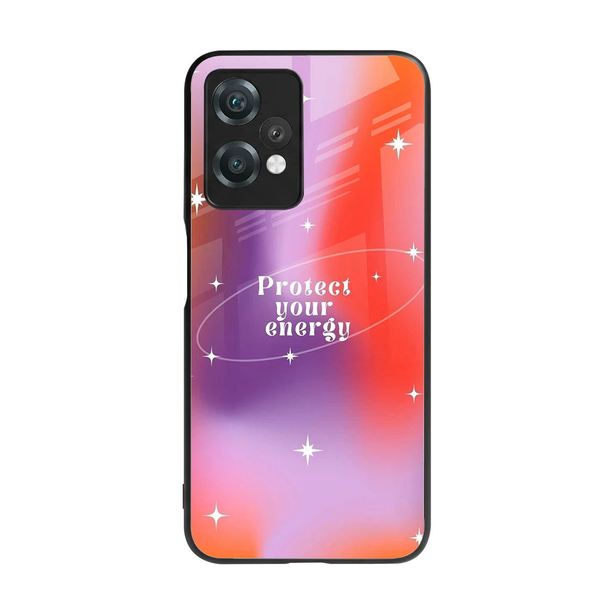 Protect Your Energy back phone cover | glass case for oneplus nord ce 2 lite