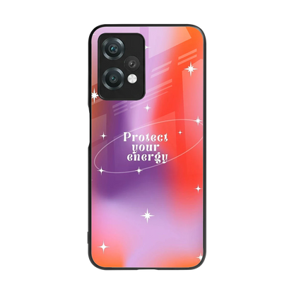 Protect Your Energy back phone cover | glass case for oneplus nord ce 2 lite