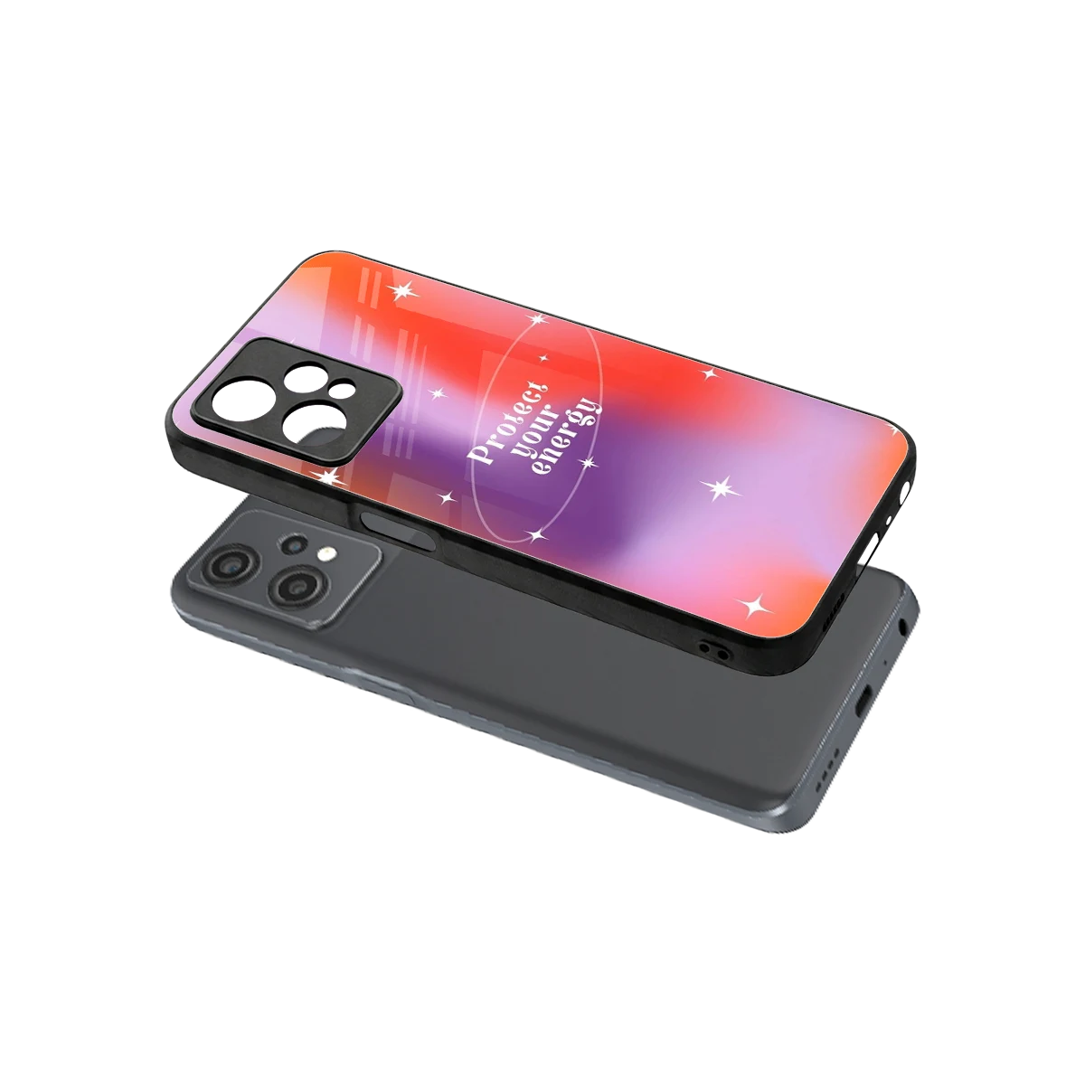Protect Your Energy sleek oneplus nord ce 2 lite cover with tempered glass back and TPU edges
