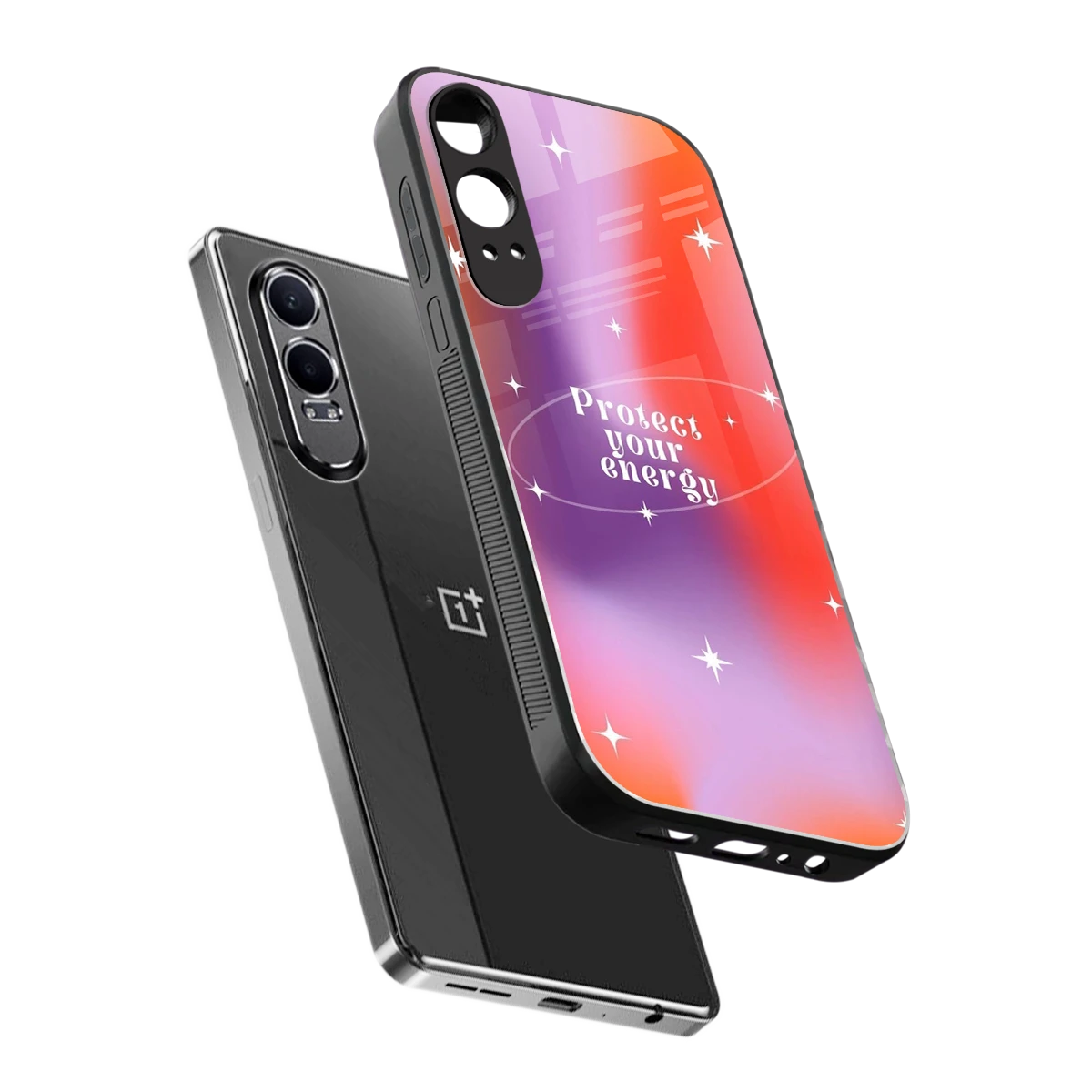 Protect Your Energy sleek oneplus nord ce 4 lite cover with tempered glass back and TPU edges