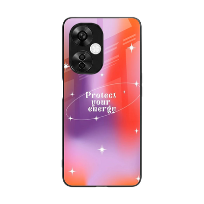 Protect Your Energy back phone cover | glass case for oneplus nord ce 3 lite