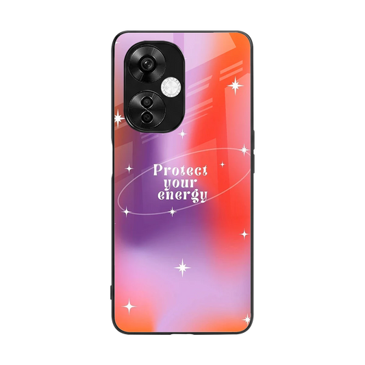 Protect Your Energy back phone cover | glass case for oneplus nord ce 3 lite