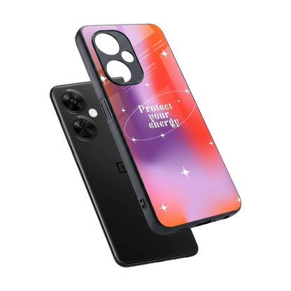 Protect Your Energy sleek oneplus nord ce 3 lite cover with tempered glass back and TPU edges