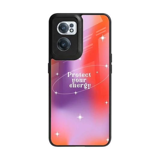 Protect Your Energy back phone cover | glass case for oneplus nord ce 2