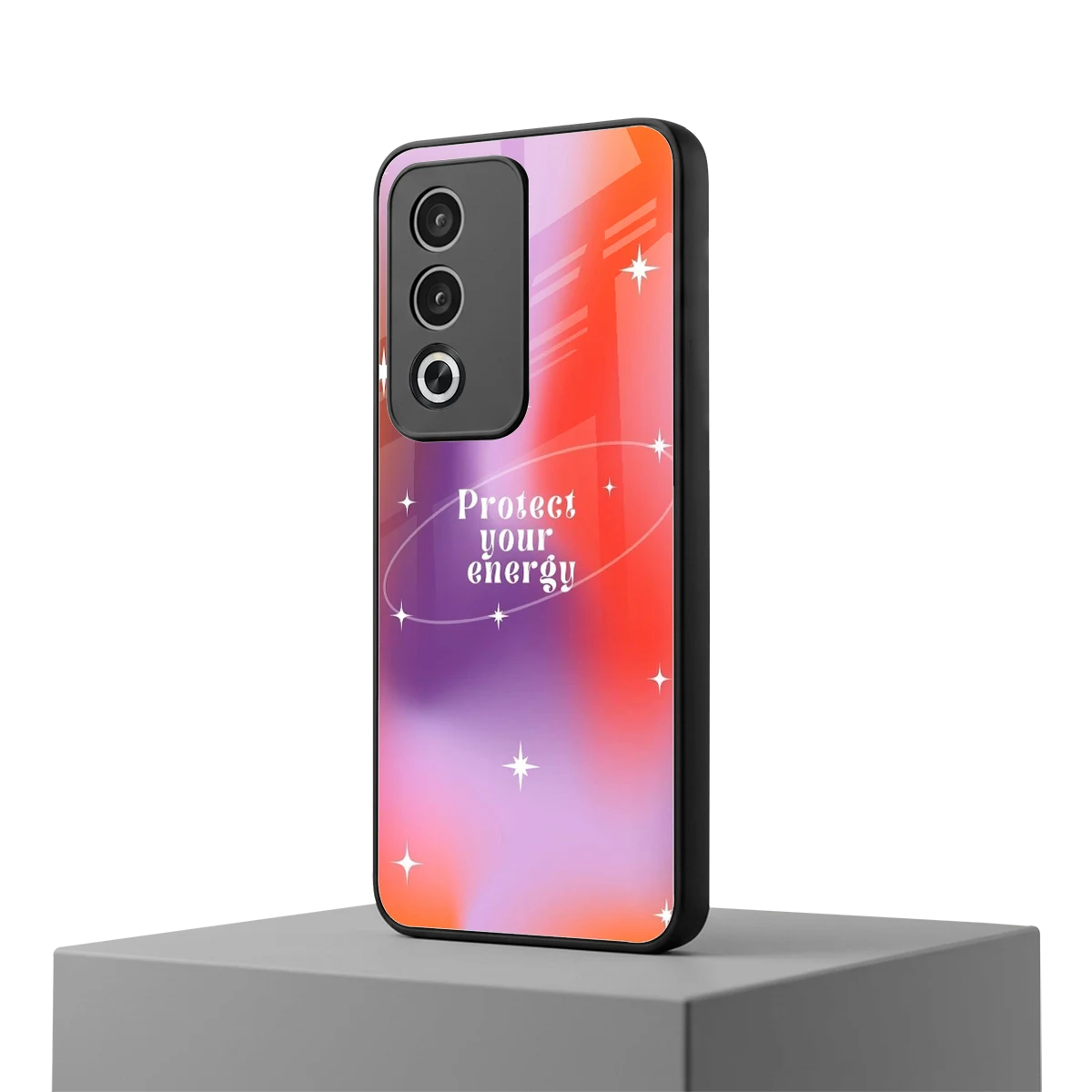 Protect Your Energy oppo a3 pro mobile cover | shockproof glass phone case