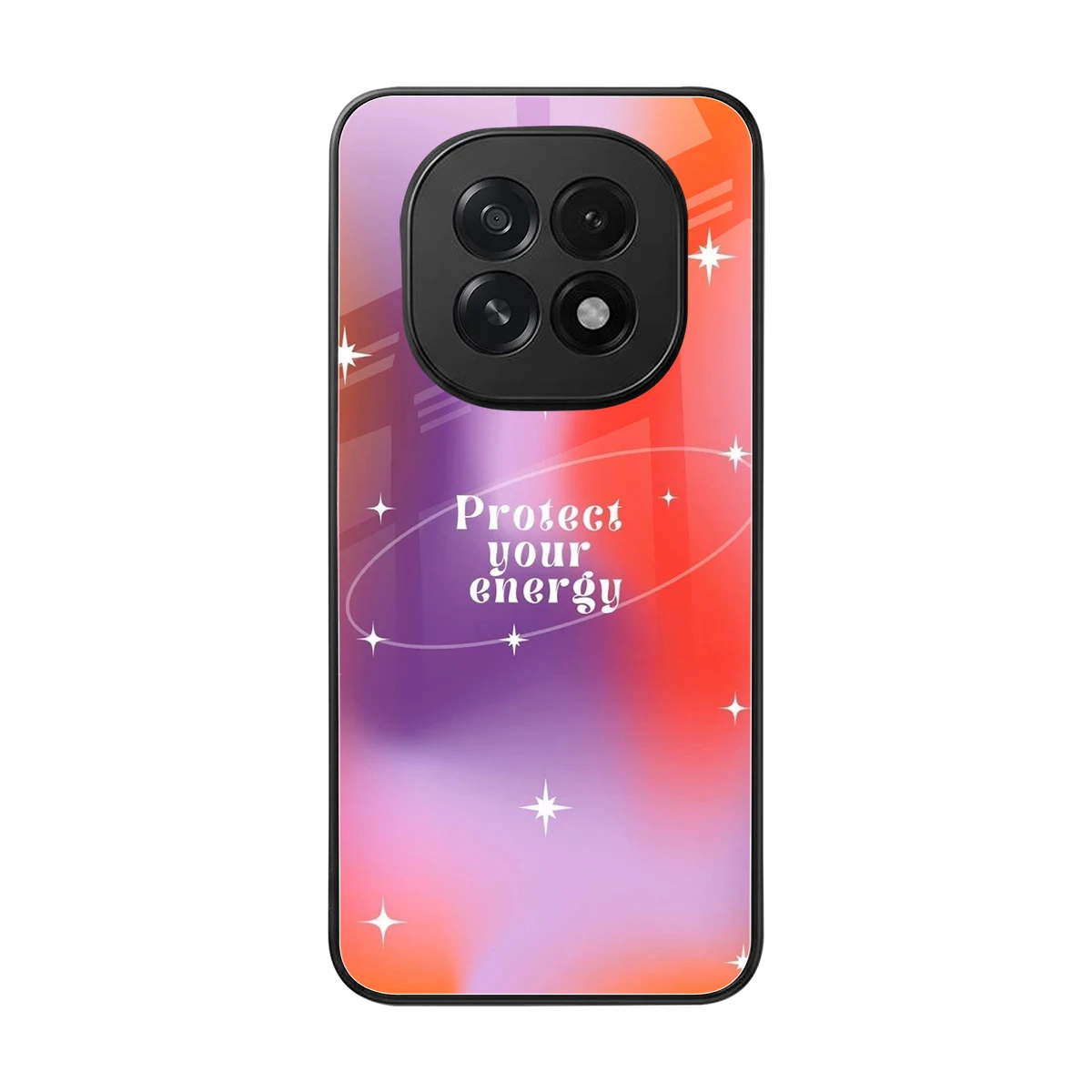 Protect Your Energy back phone cover | glass case for oppo f29 5g