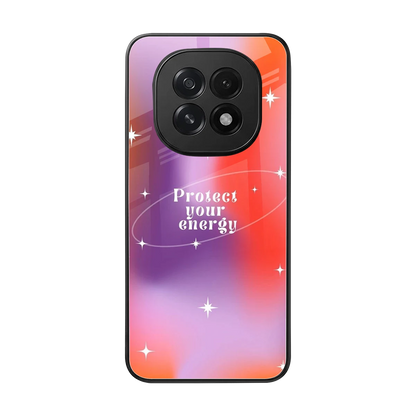 Protect Your Energy back phone cover | glass case for oppo f29 5g