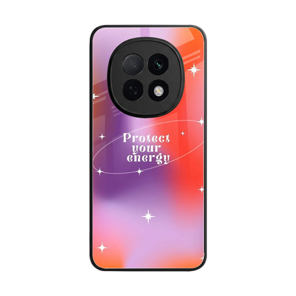 Protect Your Energy back phone cover | glass case for oppo f29 pro 5g