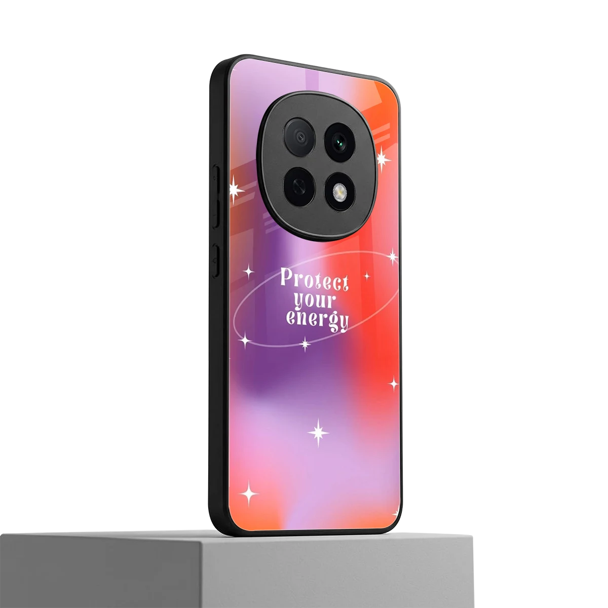Protect Your Energy oppo f29 pro 5g mobile cover | shockproof glass phone case