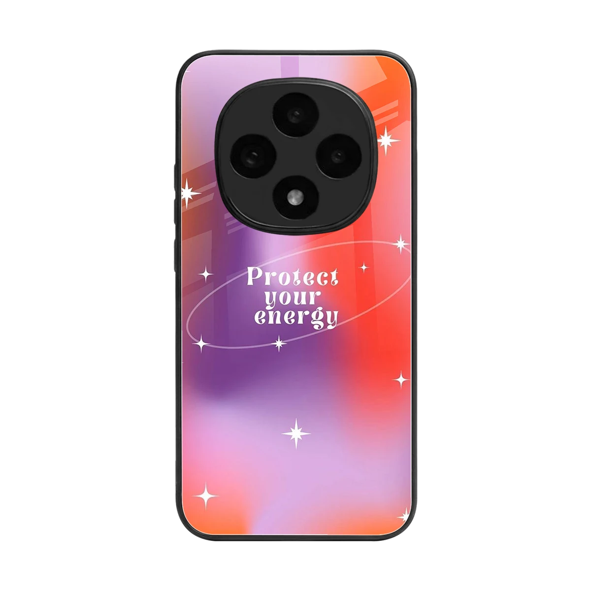 Protect Your Energy back phone cover | glass case for oppo f31 pro 5g