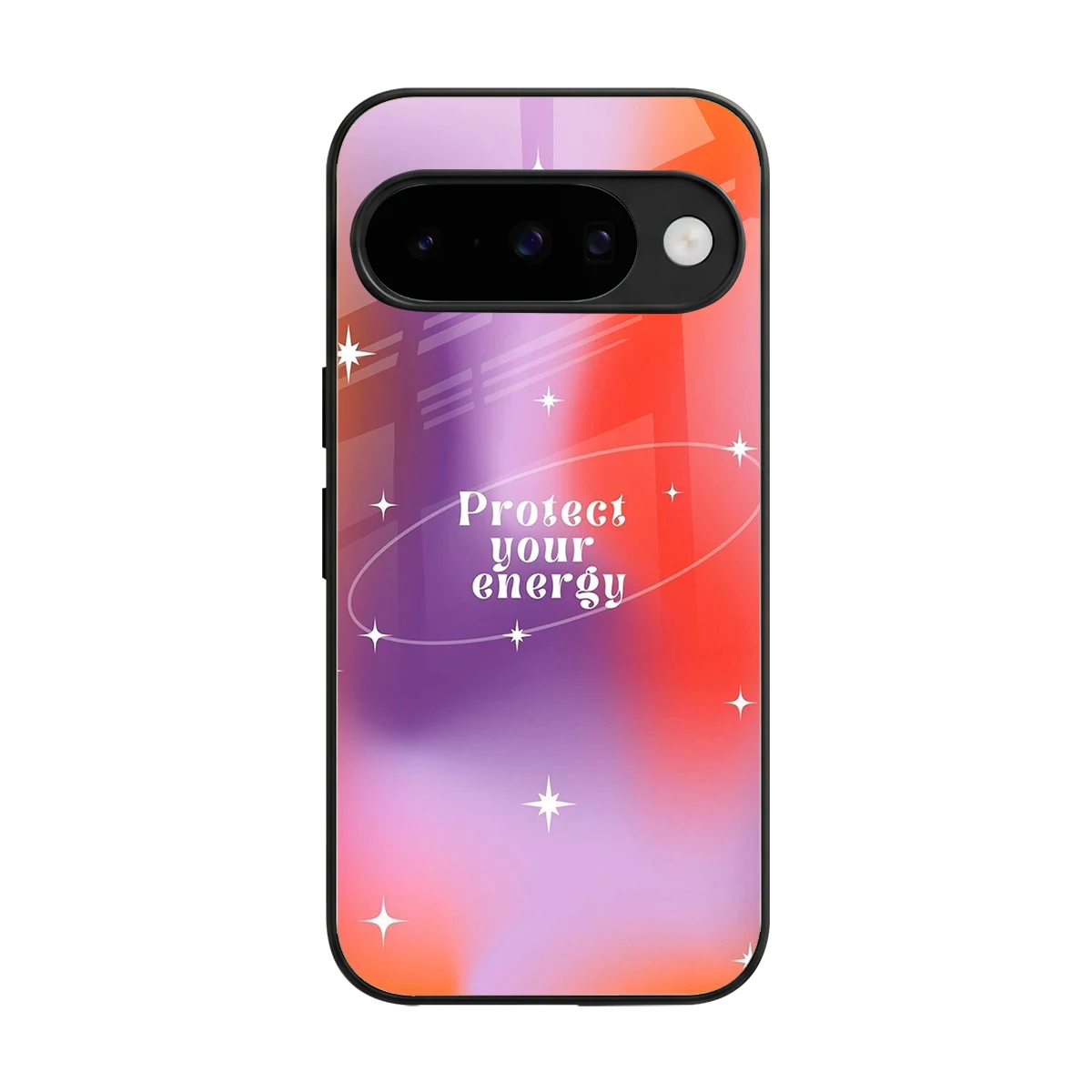 Protect Your Energy back phone cover | glass case for google pixel 10