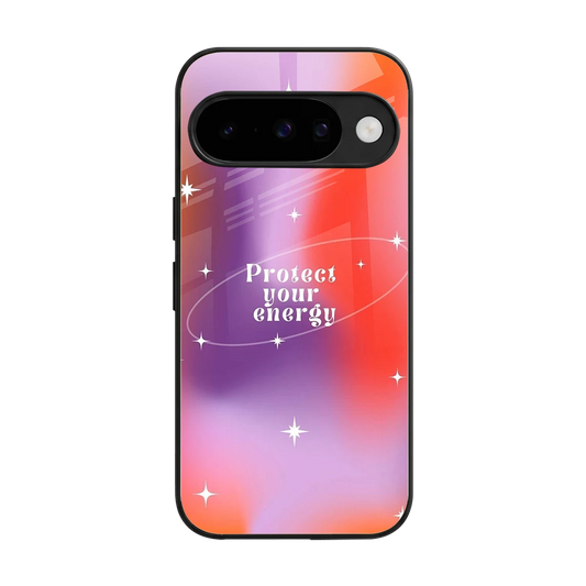 Protect Your Energy back phone cover | glass case for google pixel 10