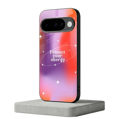 Protect Your Energy google pixel 10 mobile cover | shockproof glass phone case