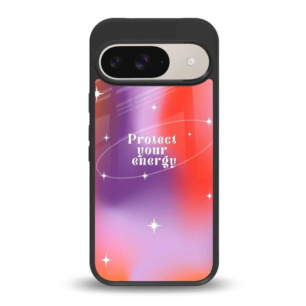 Protect Your Energy back phone cover | glass case for google pixel 9