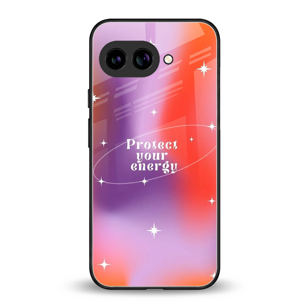 Protect Your Energy back phone cover | glass case for google pixel 9a