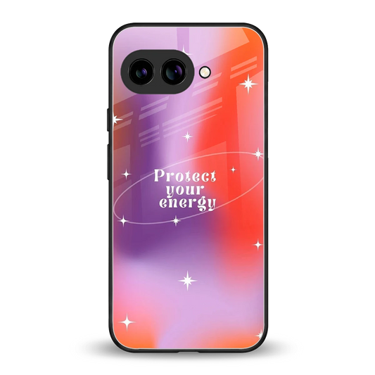 Protect Your Energy back phone cover | glass case for google pixel 10a