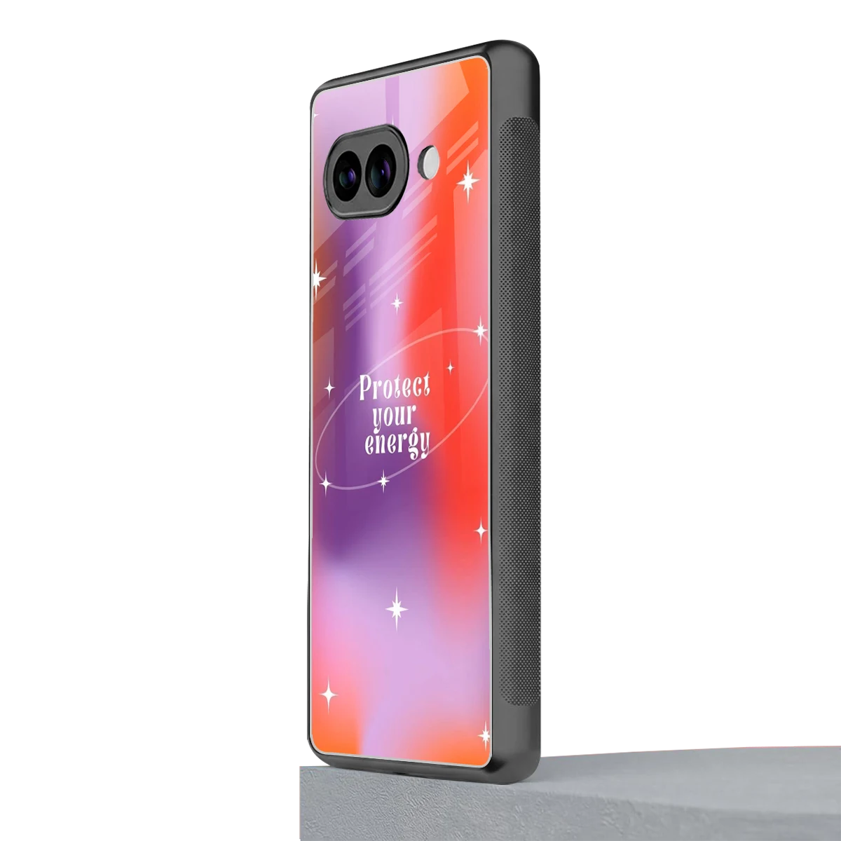 Protect Your Energy google pixel 9a mobile cover | shockproof glass phone case