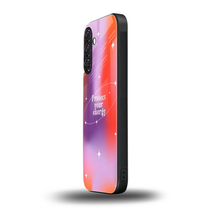 Protect Your Energy samsung galaxy m36 5g mobile cover | shockproof glass phone case
