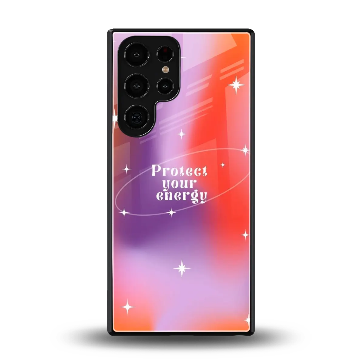 Protect Your Energy back phone cover | glass case for samsung galaxy s26 ultra