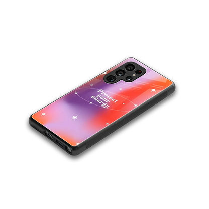 Protect Your Energy stylish phone case for samsung galaxy s26 ultra | glossy glass and slim fit