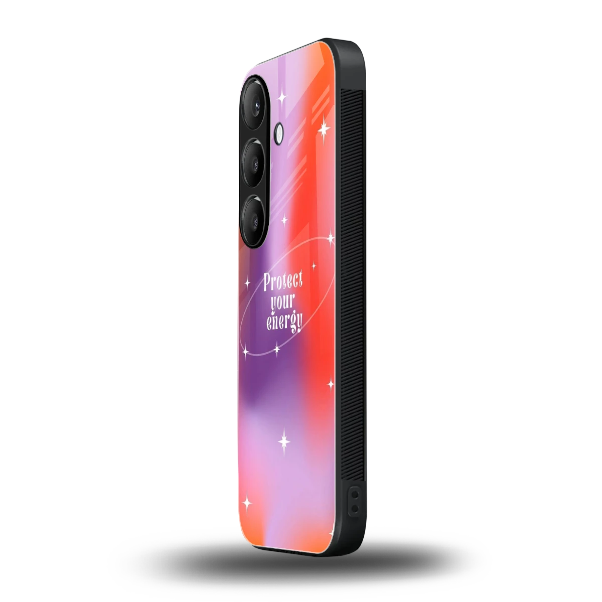 Protect Your Energy samsung galaxy s25 mobile cover | shockproof glass phone case