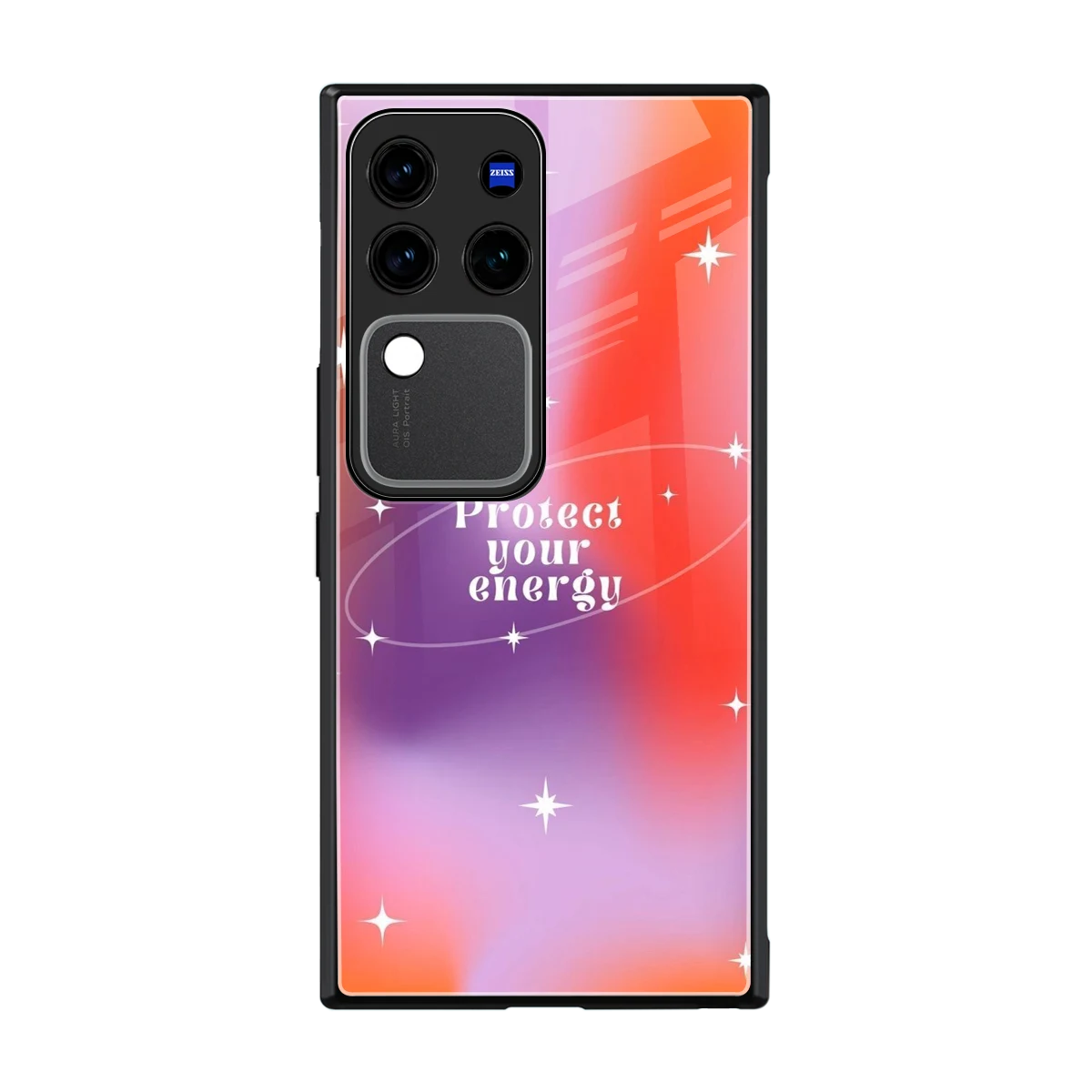 Protect Your Energy back phone cover | glass case forvivo v30 pro