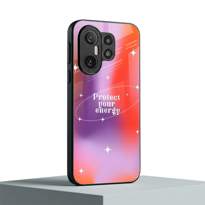 Protect Your Energy vivo x200 fe mobile cover | shockproof glass phone case