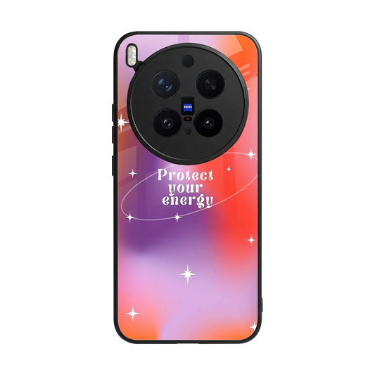 Protect Your Energy back phone cover | glass case for vivo x300 pro