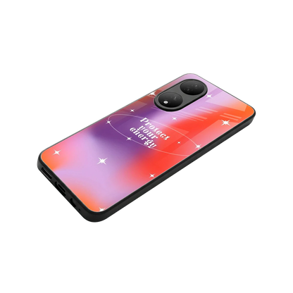 Protect Your Energy stylish phone case for Vivo-y100 | glossy glass and slim fit