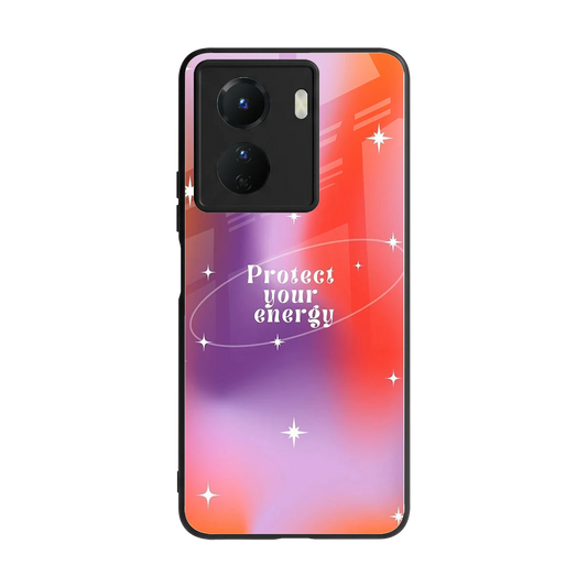 Protect Your Energy back phone cover | glass case for vivo y16