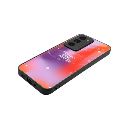 Protect Your Energy stylish phone case for redmi 15 5g | glossy glass and slim fit