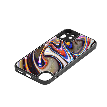Psychedelic Marble stylish phone case for cmf nothing phone 2 pro | glossy glass and slim fit