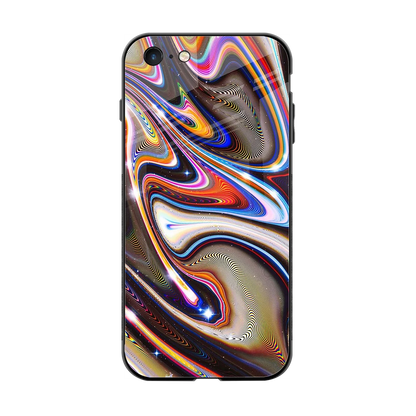 Psychedelic Marble back phone cover | glass case for iphone 6s
