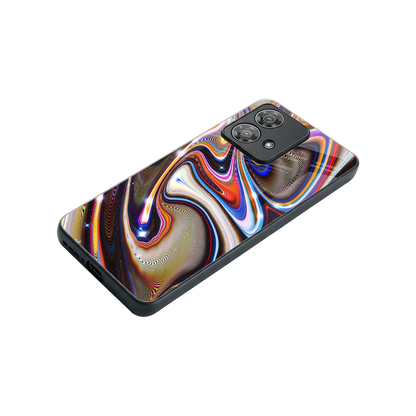 Psychedelic Marble stylish phone case for motorola edge 40 neo 5g | glossy glass and slim fit