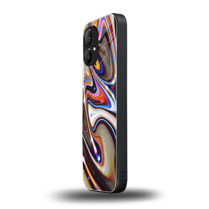 Psychedelic Marble nothing phone 1 mobile cover | shockproof glass phone case