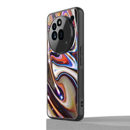Psychedelic Marble nothing phone 3a pro mobile cover | shockproof glass phone case